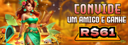 Bônus exclusivos membros VIP 45x